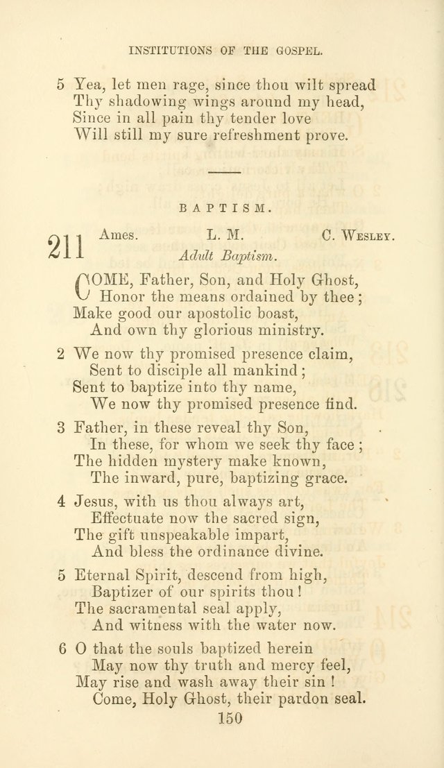 Hymn Book of the Methodist Protestant Church page 157