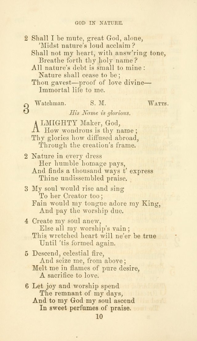 Hymn Book of the Methodist Protestant Church page 17