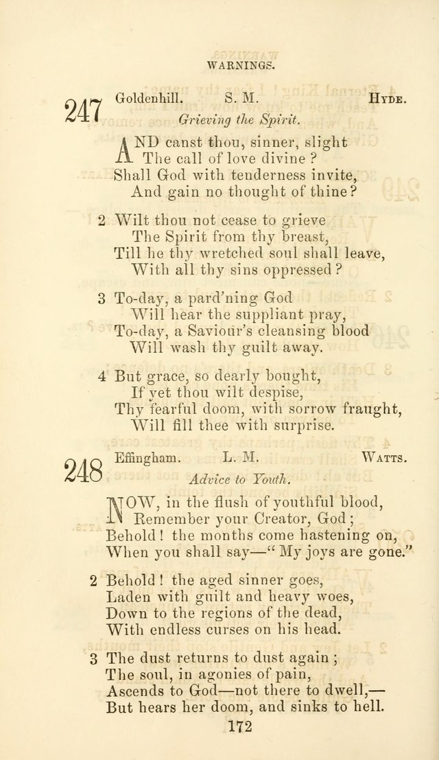 Hymn Book of the Methodist Protestant Church page 179