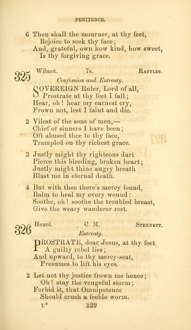 Hymn Book of the Methodist Protestant Church page 236