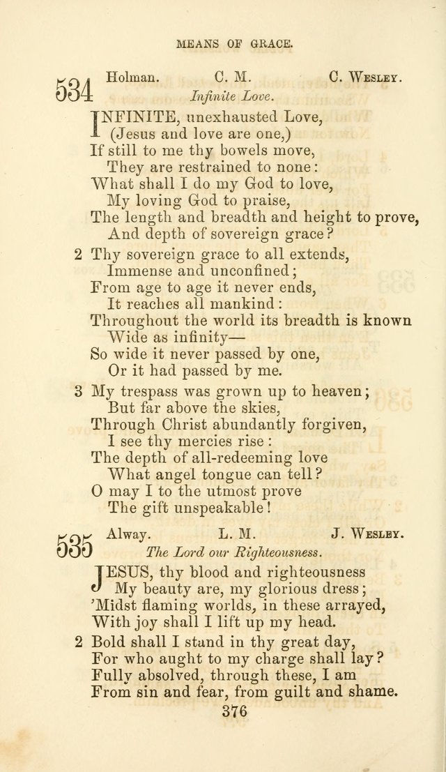 Hymn Book of the Methodist Protestant Church page 383