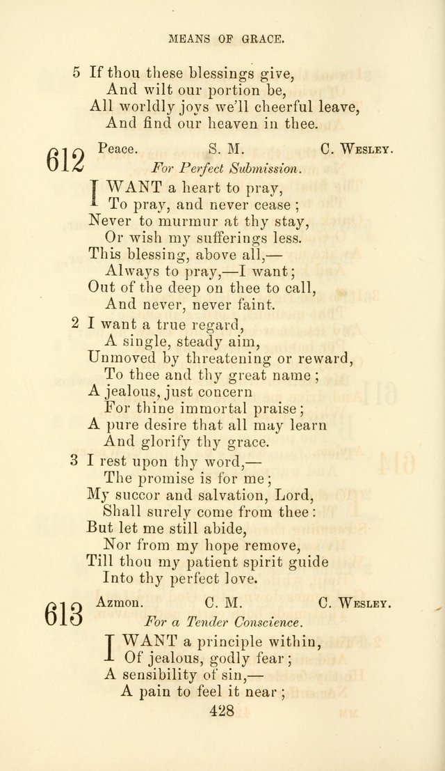 Hymn Book of the Methodist Protestant Church page 435