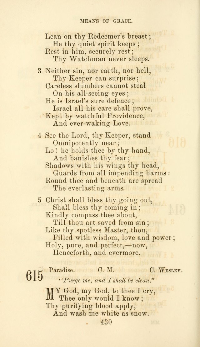 Hymn Book of the Methodist Protestant Church page 437