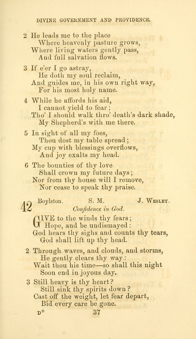 Hymn Book of the Methodist Protestant Church page 44