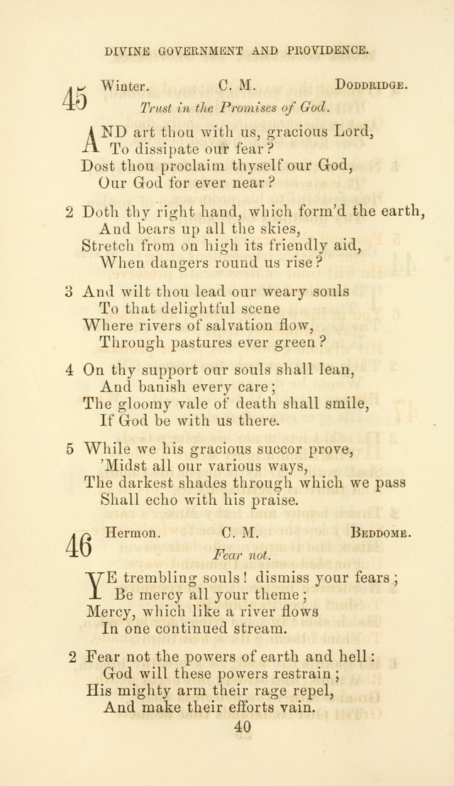 Hymn Book of the Methodist Protestant Church page 47