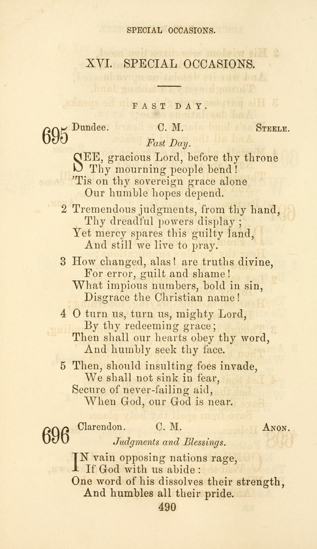 Hymn Book of the Methodist Protestant Church page 497