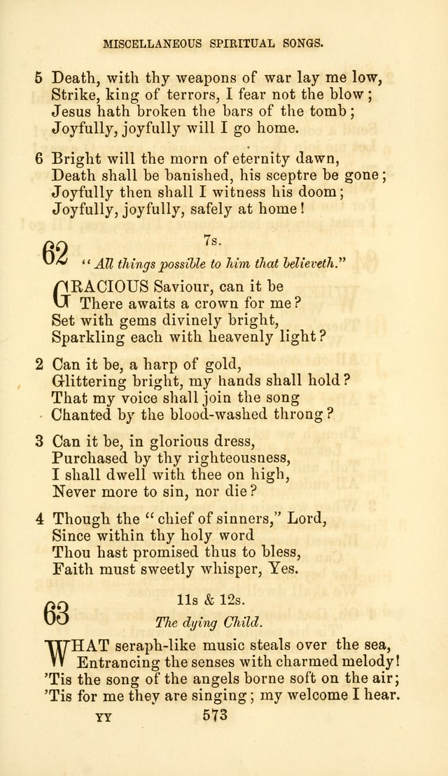 Hymn Book of the Methodist Protestant Church page 580