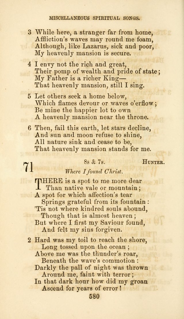 Hymn Book of the Methodist Protestant Church page 587
