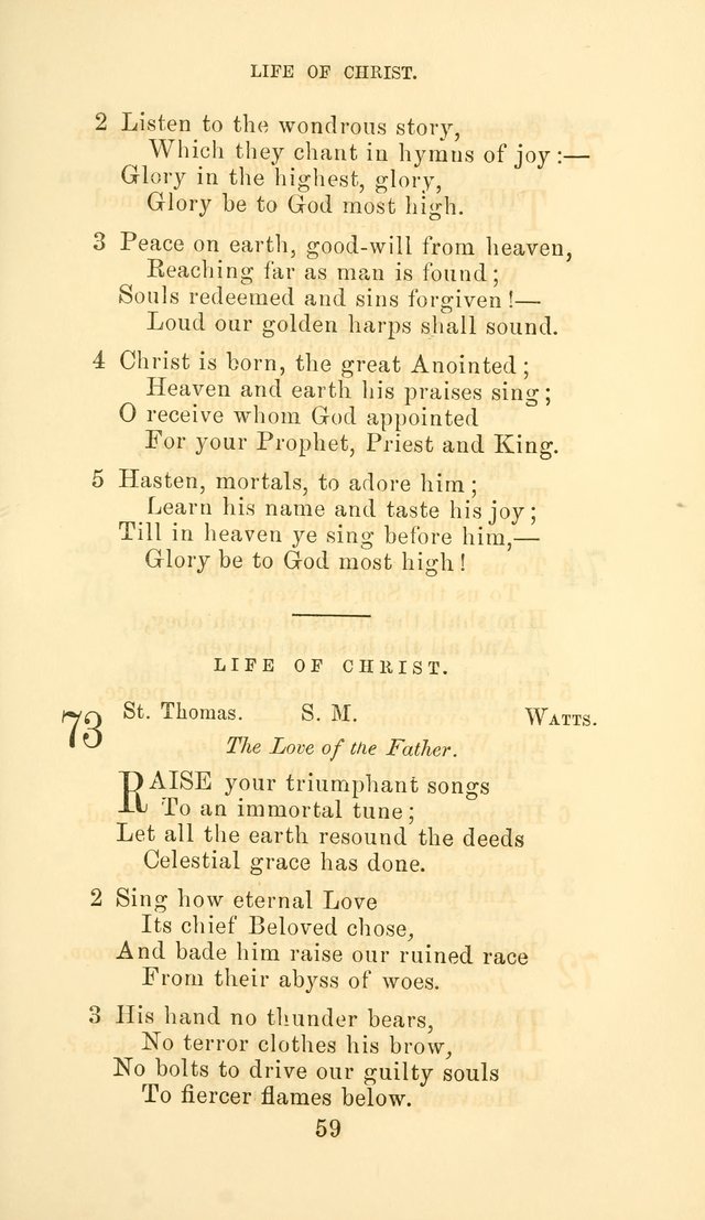 Hymn Book of the Methodist Protestant Church page 66