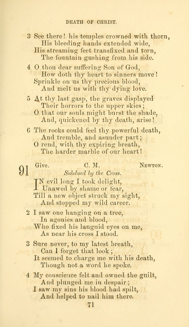 Hymn Book of the Methodist Protestant Church page 78