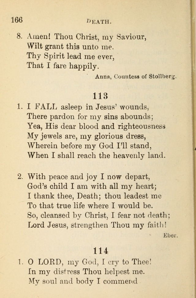 Hymn Book: for the use of Evangelical Lutheran schools and congregations page 172