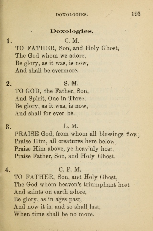 Hymn Book: for the use of Evangelical Lutheran schools and congregations page 199