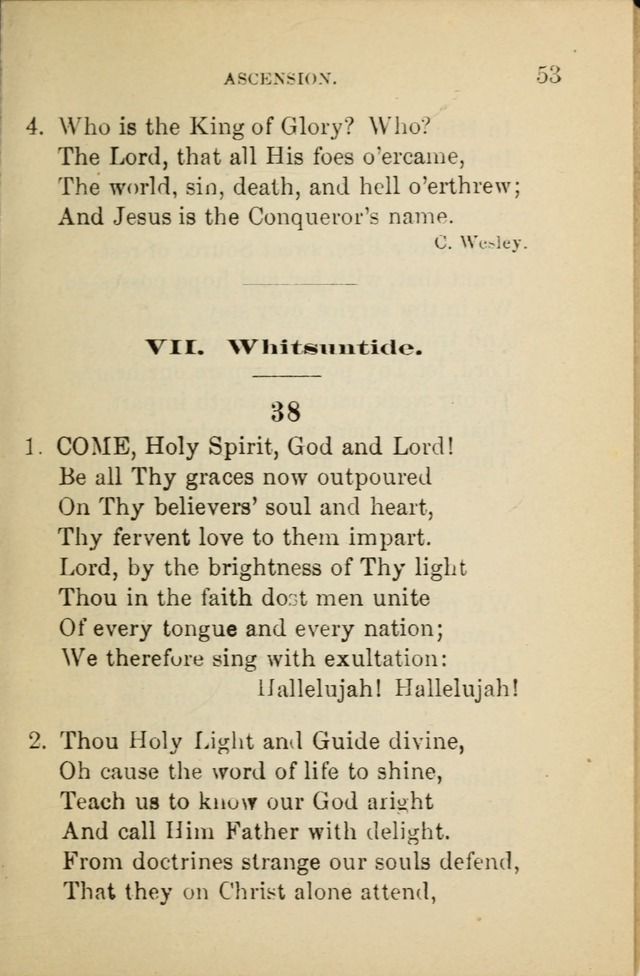Hymn Book: for the use of Evangelical Lutheran schools and congregations page 57