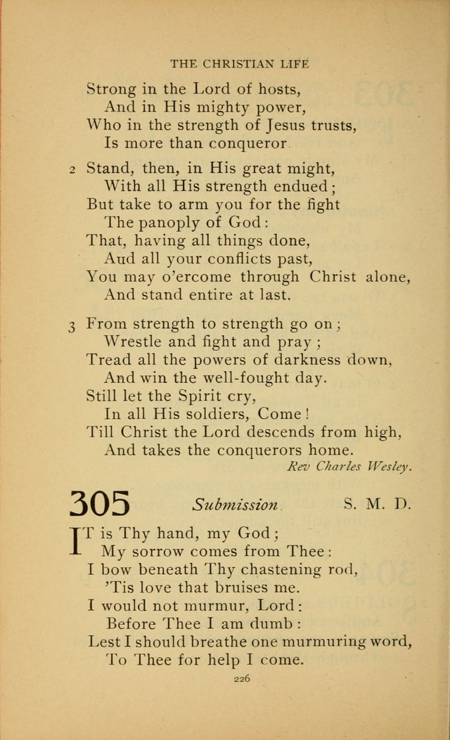 Hymn Book of the United Evangelical Church page 226