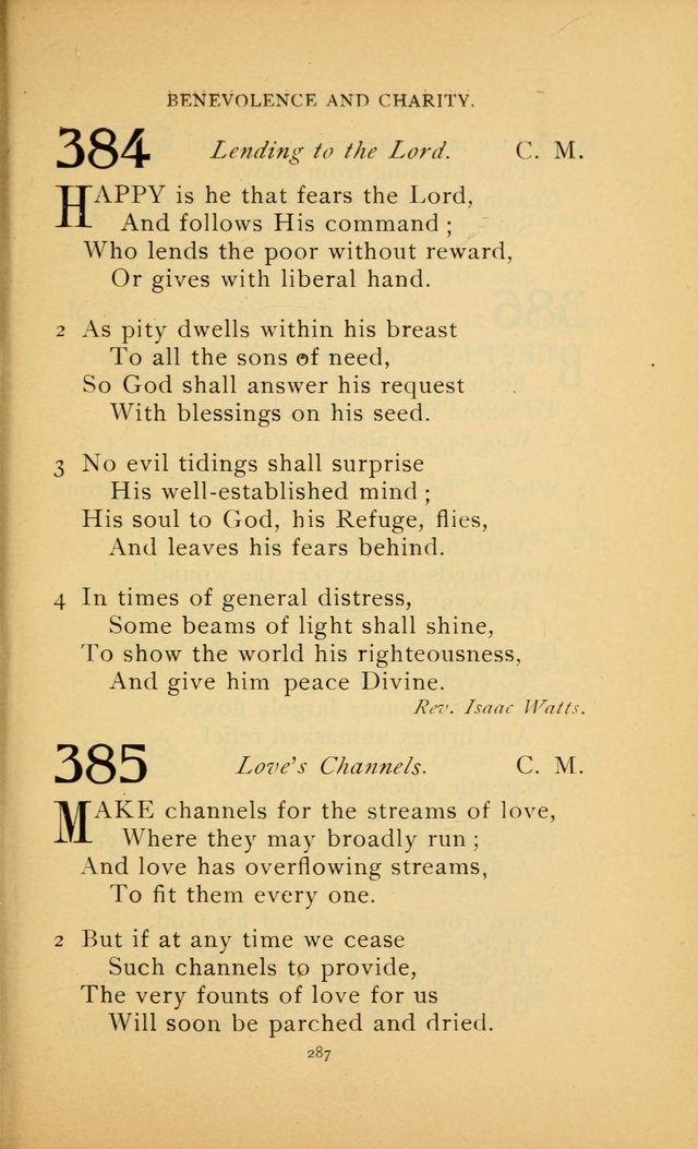 Hymn Book of the United Evangelical Church page 287