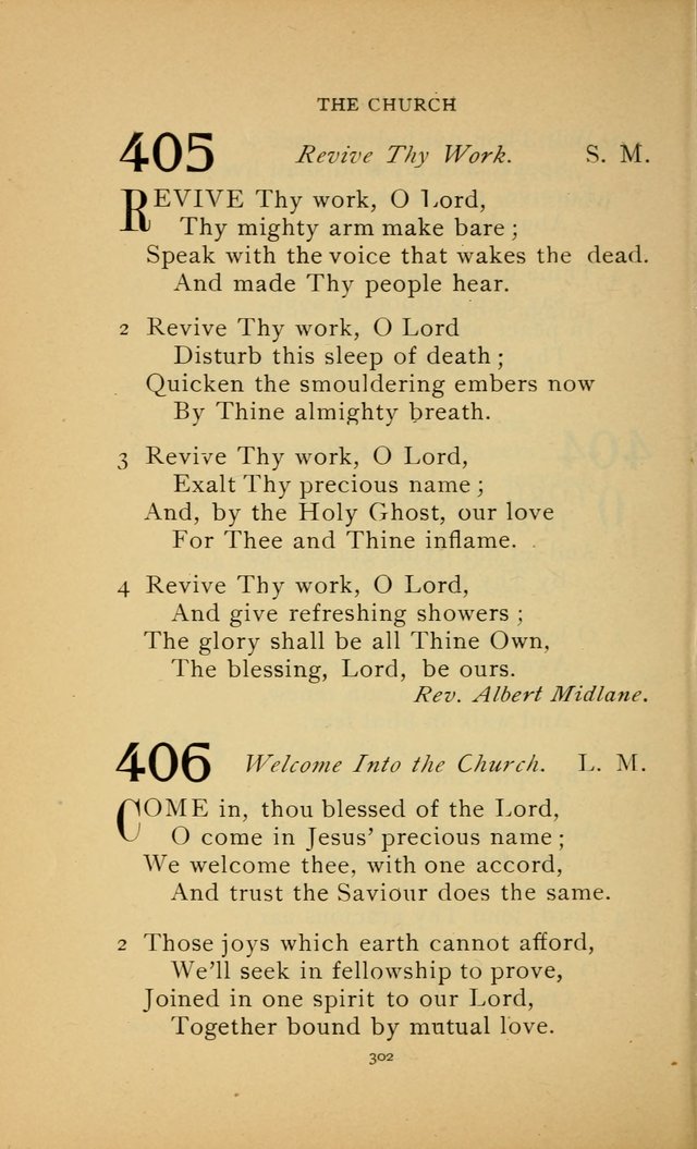 Hymn Book of the United Evangelical Church page 302