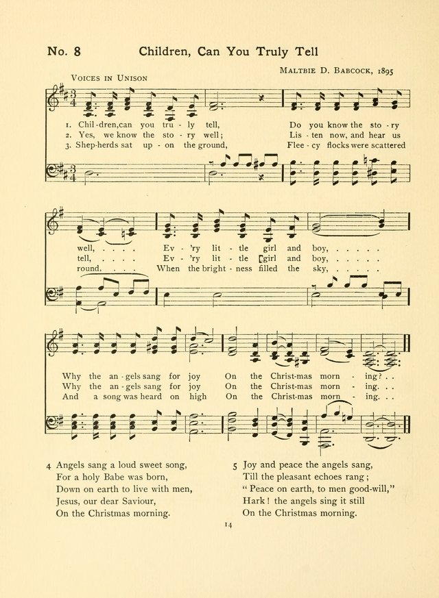 Hymns and Carols page 14