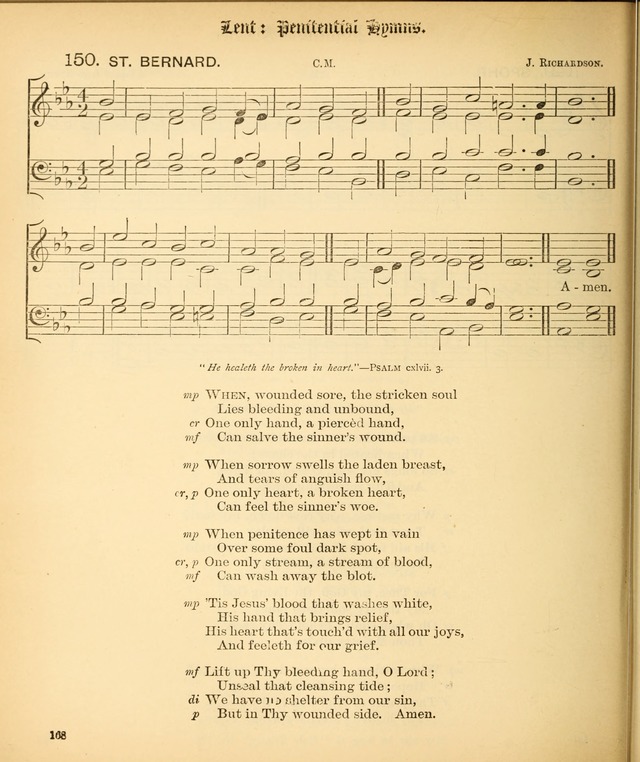 The Hymnal Companion to the Book of Common Prayer with accompanying tunes (3rd ed., rev. and enl.) page 168