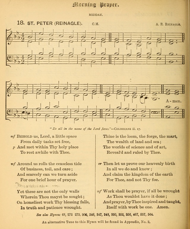 The Hymnal Companion to the Book of Common Prayer with accompanying tunes (3rd ed., rev. and enl.) page 20