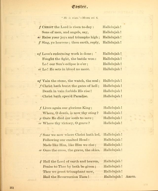 The Hymnal Companion to the Book of Common Prayer with accompanying tunes (3rd ed., rev. and enl.) page 251