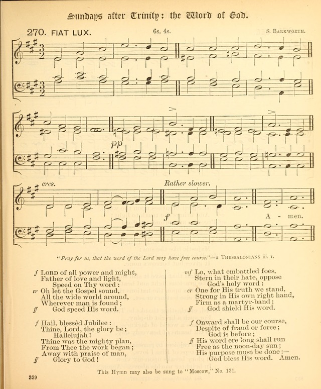 The Hymnal Companion to the Book of Common Prayer with accompanying tunes (3rd ed., rev. and enl.) page 329