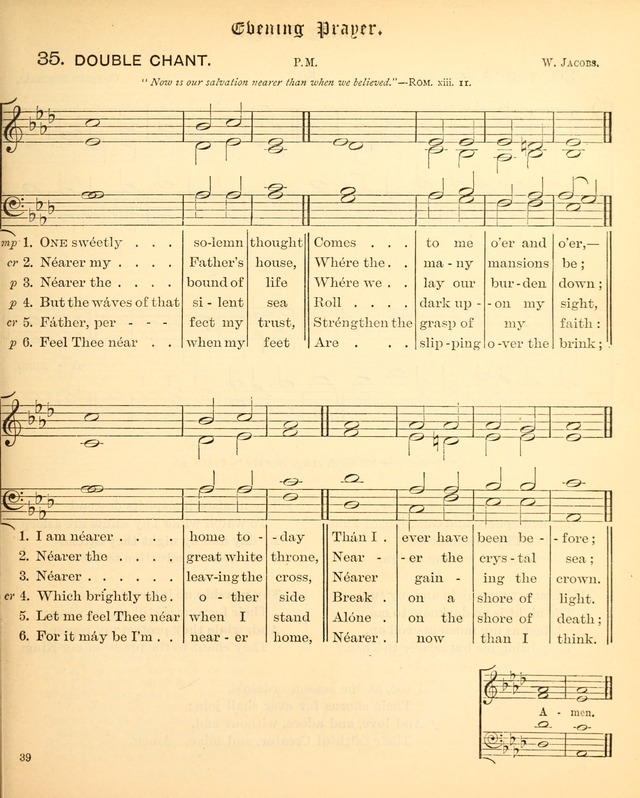 The Hymnal Companion to the Book of Common Prayer with accompanying tunes (3rd ed., rev. and enl.) page 39