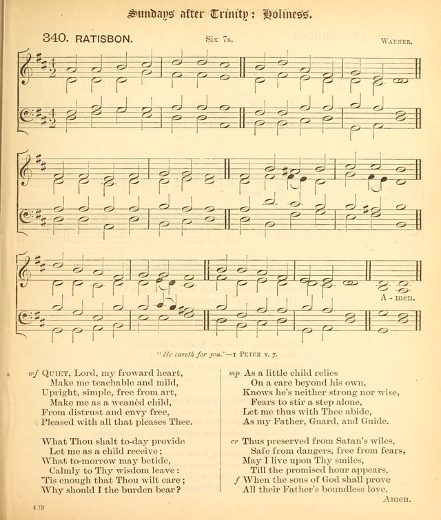 The Hymnal Companion to the Book of Common Prayer with accompanying tunes (3rd ed., rev. and enl.) page 409
