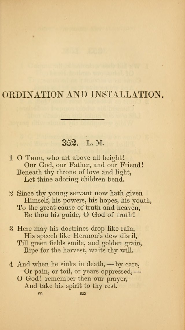 Hymns for the Church of Christ. (6th thousand) page 253