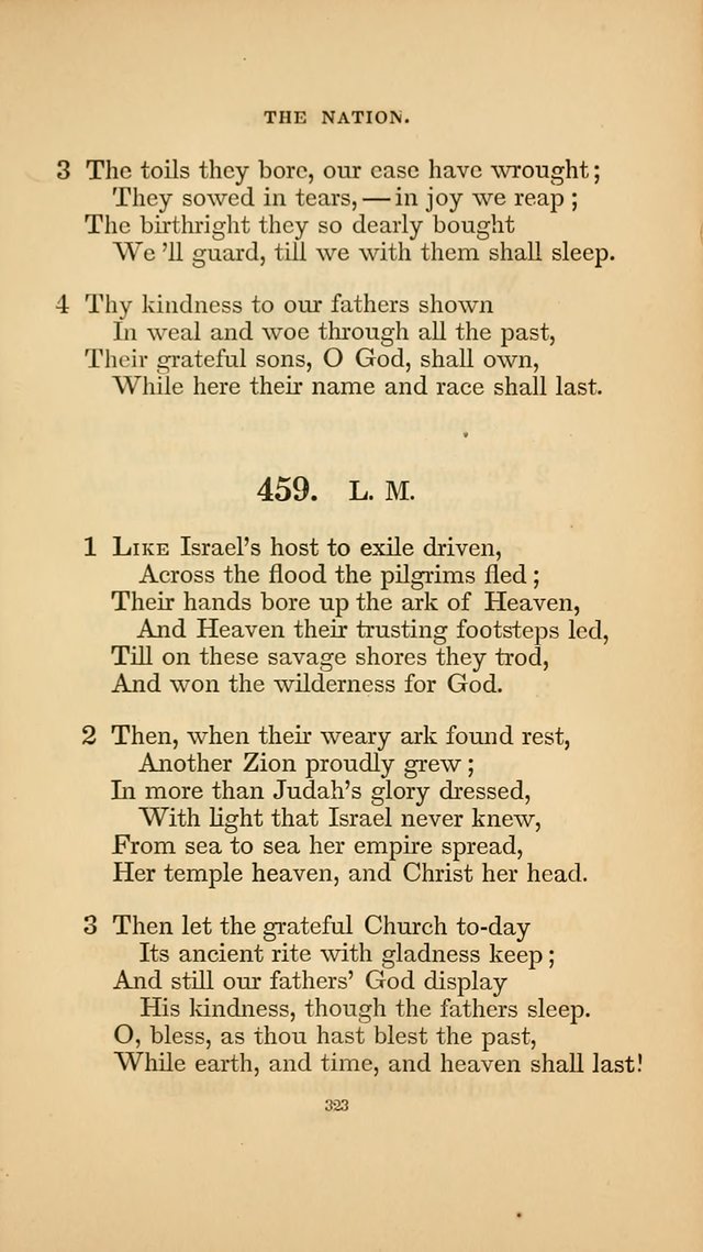 Hymns for the Church of Christ. (6th thousand) page 323