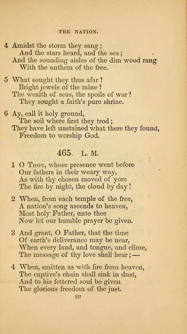 Hymns for the Church of Christ. (6th thousand) page 327