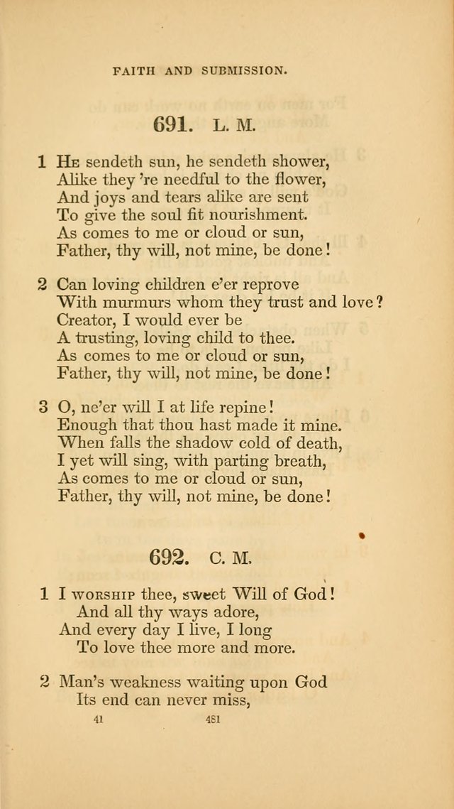 Hymns for the Church of Christ. (6th thousand) page 481