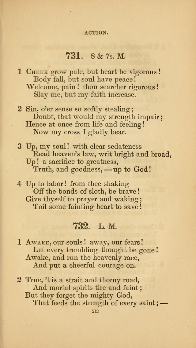 Hymns for the Church of Christ. (6th thousand) page 513