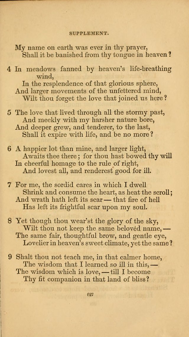 Hymns for the Church of Christ. (6th thousand) page 627