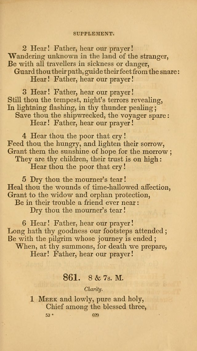 Hymns for the Church of Christ. (6th thousand) page 629