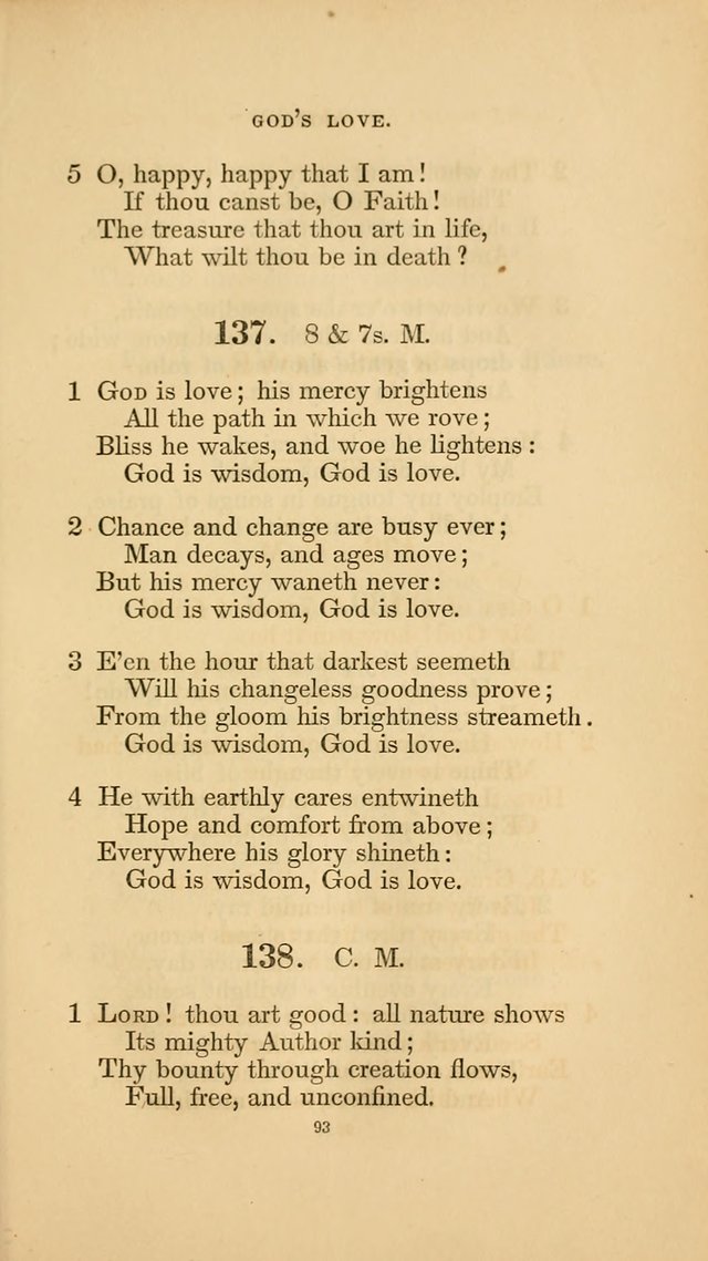Hymns for the Church of Christ. (6th thousand) page 93