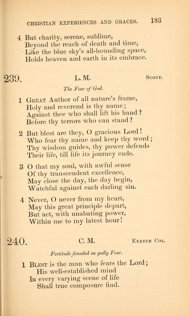 Hymns for the Christian Church, for the Use of the First Church of Christ in Boston page 208