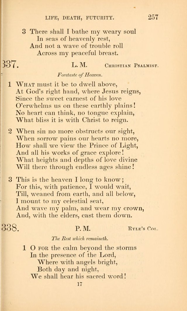 Hymns for the Christian Church, for the Use of the First Church of Christ in Boston page 282