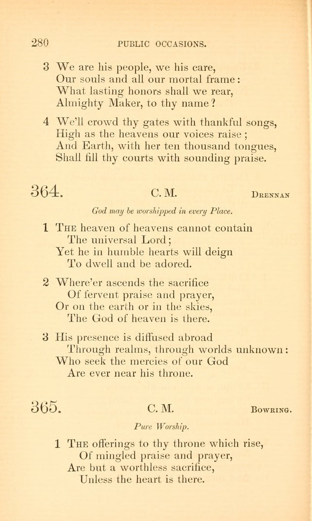 Hymns for the Christian Church, for the Use of the First Church of Christ in Boston page 305