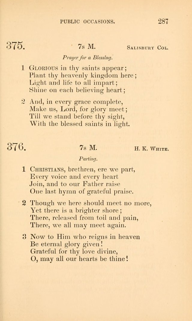 Hymns for the Christian Church, for the Use of the First Church of Christ in Boston page 312