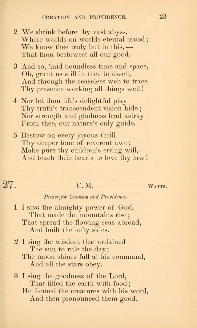 Hymns for the Christian Church, for the Use of the First Church of Christ in Boston page 48