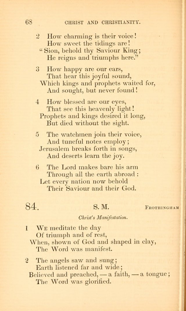 Hymns for the Christian Church, for the Use of the First Church of Christ in Boston page 93