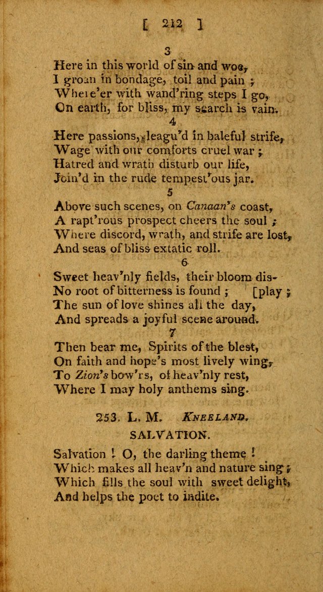 Hymns: composed by different authors, by order of the General Convention of Universalists of the New-England States and Others. Adapted to public and private devotion page 212