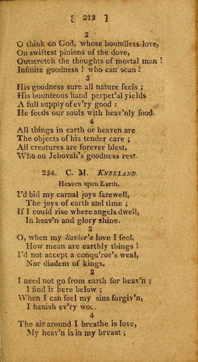 Hymns: composed by different authors, by order of the General Convention of Universalists of the New-England States and Others. Adapted to public and private devotion page 213