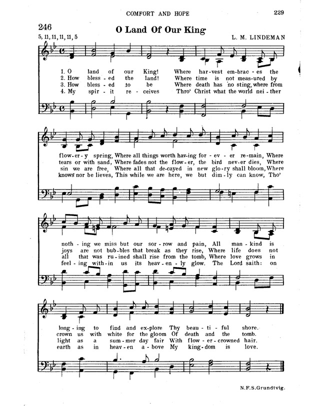 Hymnal for Church and Home page 250