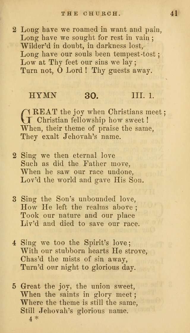 Hymns for Church and Home page 41