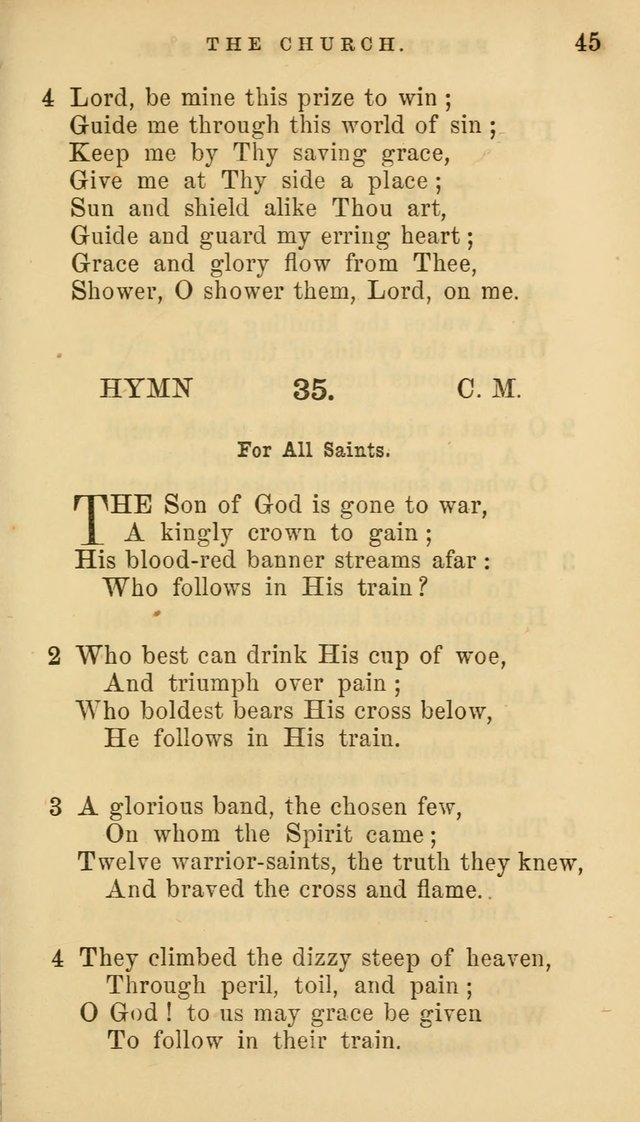Hymns for Church and Home page 45