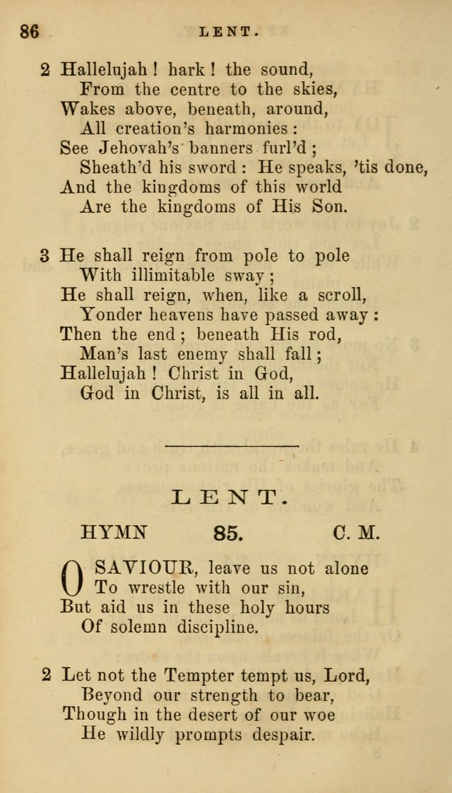 Hymns for Church and Home page 86
