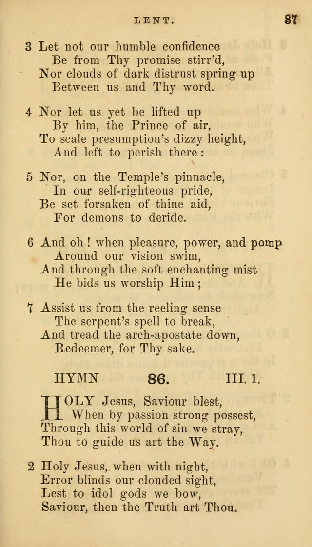 Hymns for Church and Home page 87
