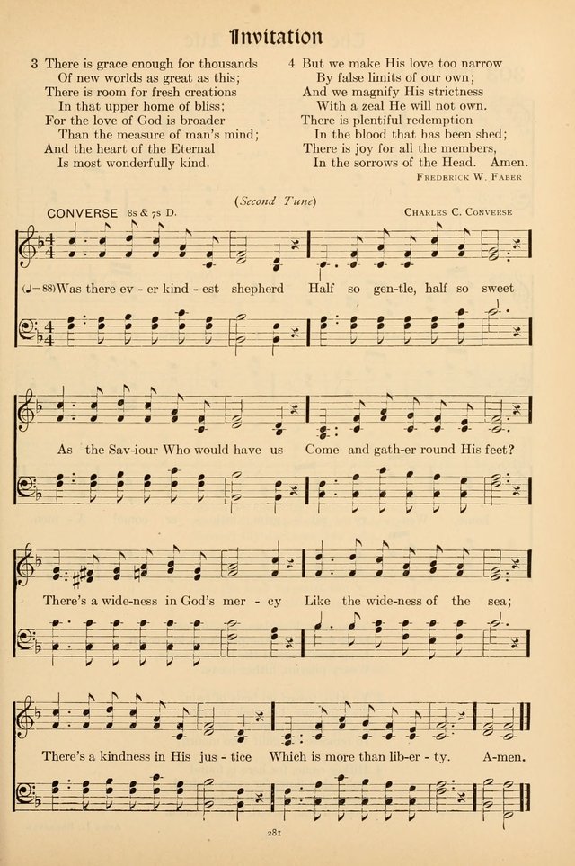 Hymns of the Church: new and old page 289