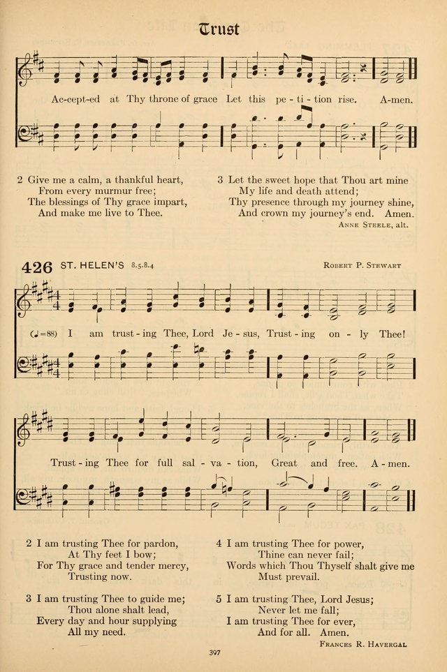 Hymns of the Church: new and old page 405